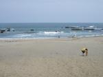 6月20日の大洗海岸は良い天気でした。