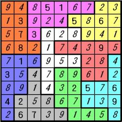 変形枠数独問題無料sudokuダウンロードフリー