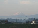 栃木県から眺める富士山