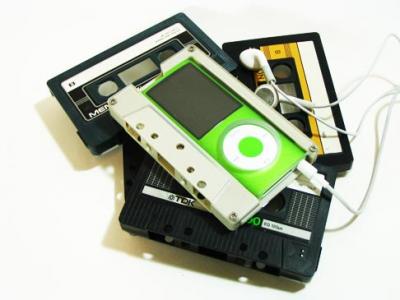 iPod nano用カセットテープ型 保護ケース 45 Nano Cases