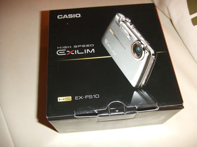 CASIO デジタルカメラ HI-SPEED EXILIM EX-FS10