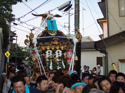 2009年　茅ヶ崎 十間坂　第六天神社例大祭2