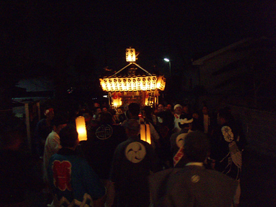 2009年　神奈川県秦野市戸川　八幡神社例大祭