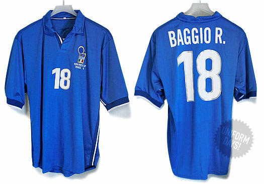 Italy 98(H) ＜復刻版＞#18 BAGGIO R. | UNIFORM DAYS!